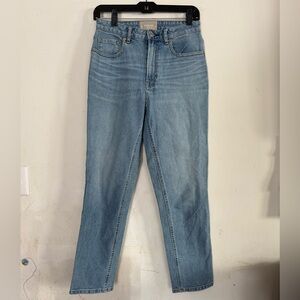 Everlane Womens The Curvy Cheeky Straight Relaxed Jeans, Size 27